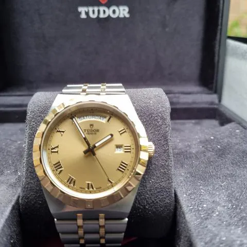 Tudor Royal 28603 41mm Yellow gold and stainless steel Gold