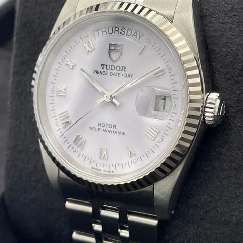 Tudor Prince Date-Day 76214 36mm Stainless steel White 3