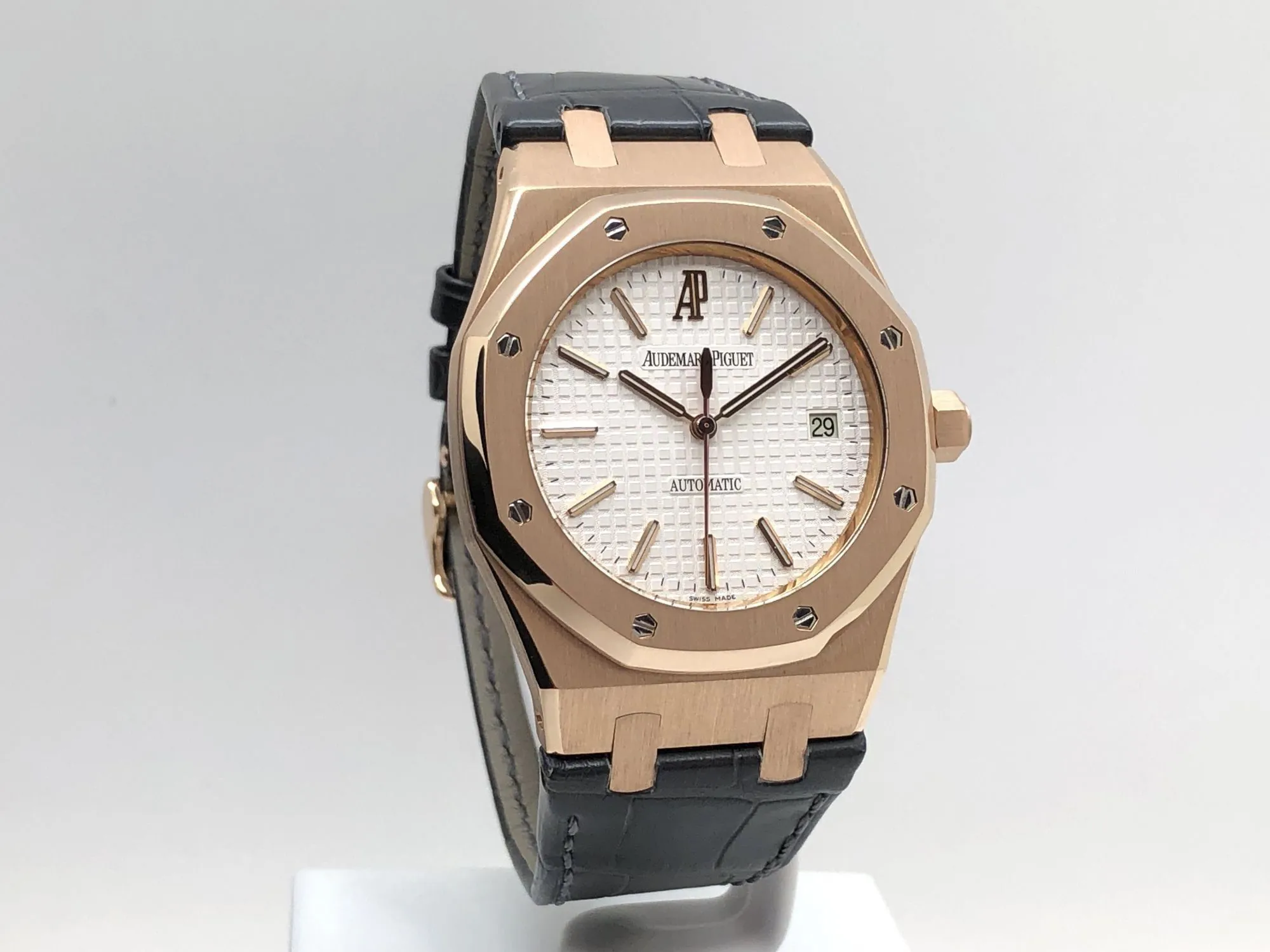 Audemars Piguet Royal Oak 15300OR.OO.D088CR.02 39mm Rose gold Silver