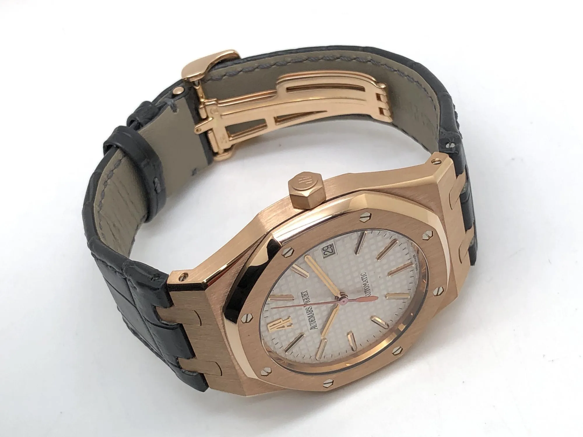 Audemars Piguet Royal Oak 15300OR.OO.D088CR.02 39mm Rose gold Silver 9