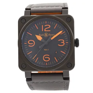 Bell & Ross Instruments BR0392-KAO-CE/SCA Ceramic and PVD Khaki