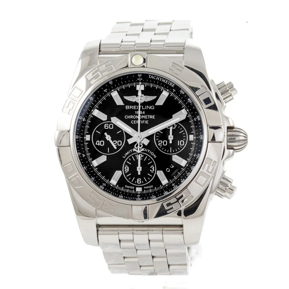 Breitling Chronomat AB0111 44mm Stainless steel Black