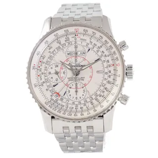 Breitling Montbrillant A21330 Stainless steel White