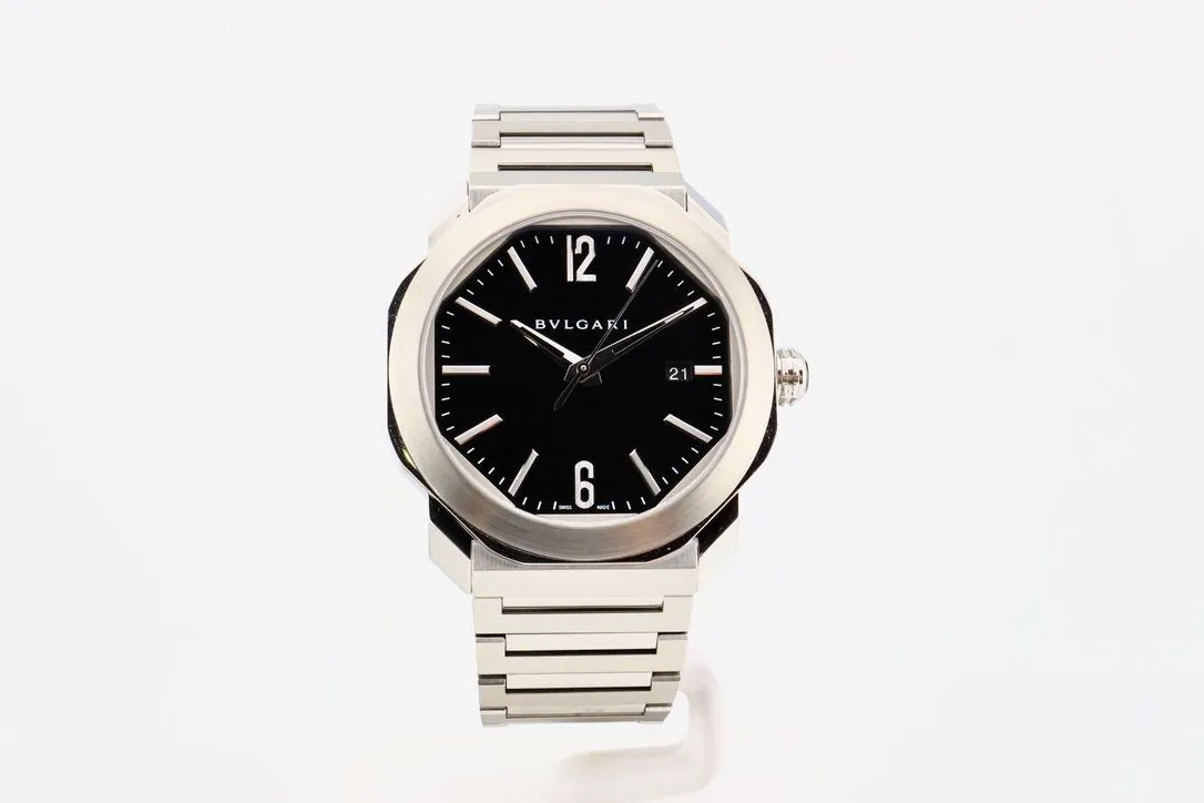 Bulgari Bulgari 102704 41mm Stainless steel Black