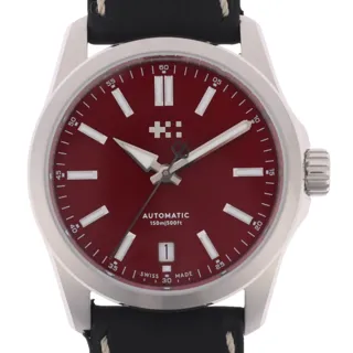 Christopher Ward C63 Sealander C63-36ADA3-S00R3-VK Stainless steel Red