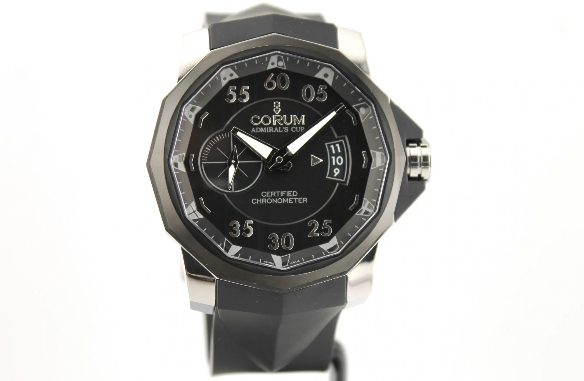 Corum Admiral's Cup Competition 01.0068 48mm Stainless steel Black