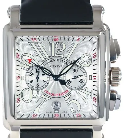 Franck Muller Conquistador Cortez 10000CC 41mm White gold Silver