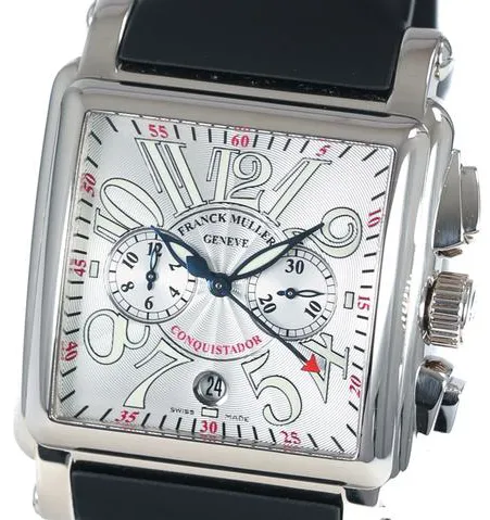 Franck Muller Conquistador Cortez 10000CC 41mm White gold Silver 2