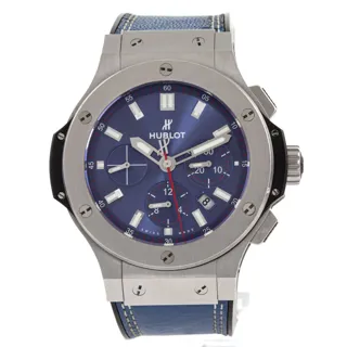 Hublot Big Bang 301.SX.7123.VR.FCJ15 Titanium and Stainless steel Blue