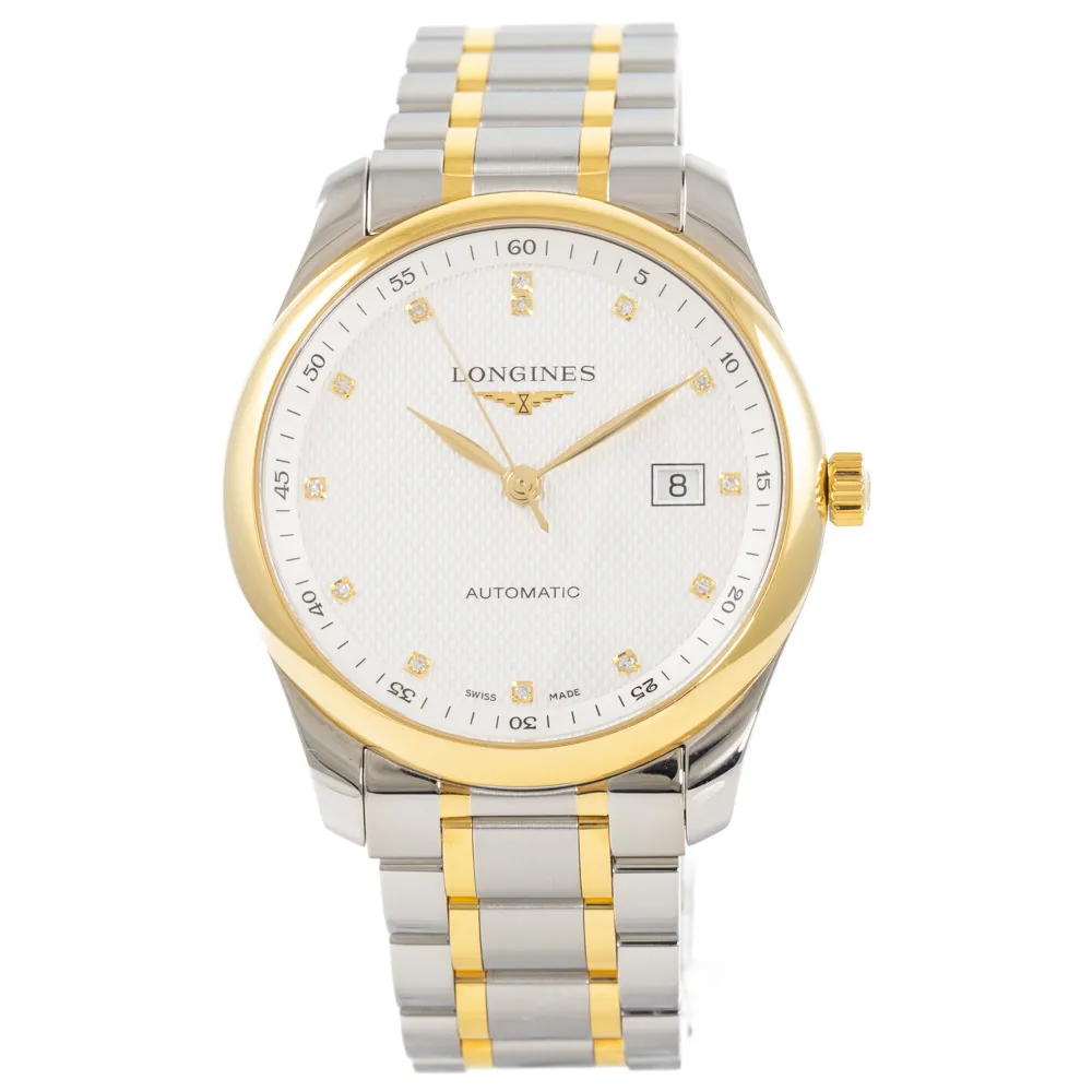 Longines Master Collection L27935977 40mm Yellow gold and stainless steel Silver
