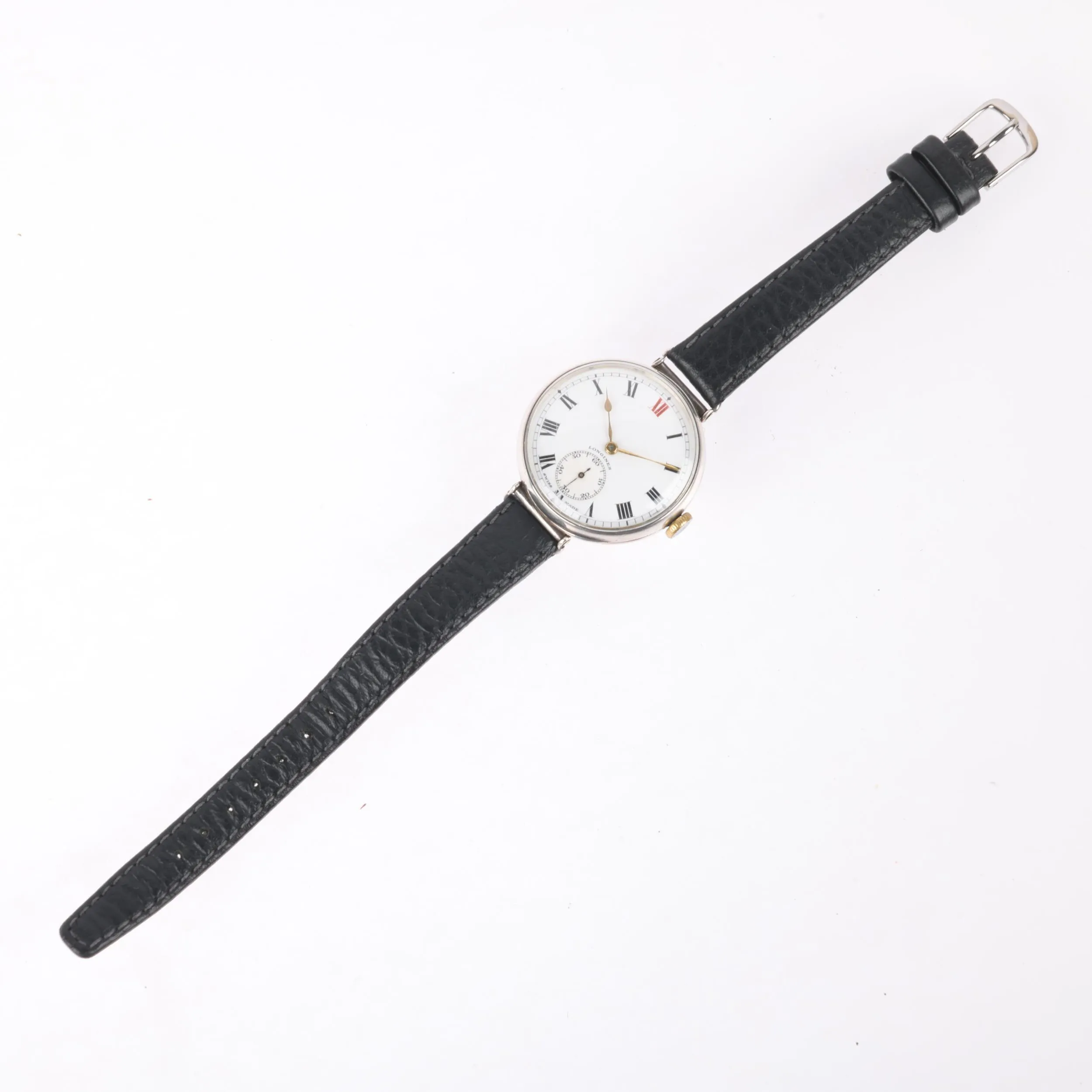 Longines 32mm Silver White 1