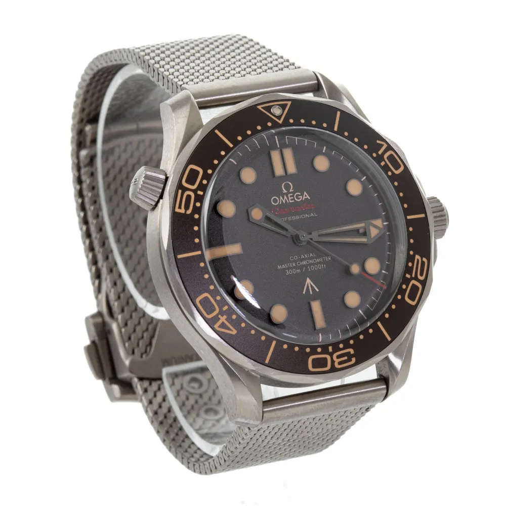 Omega Seamaster Diver 300M 210.90.42.20.01.001 42mm Titanium and aluminum Brown 7