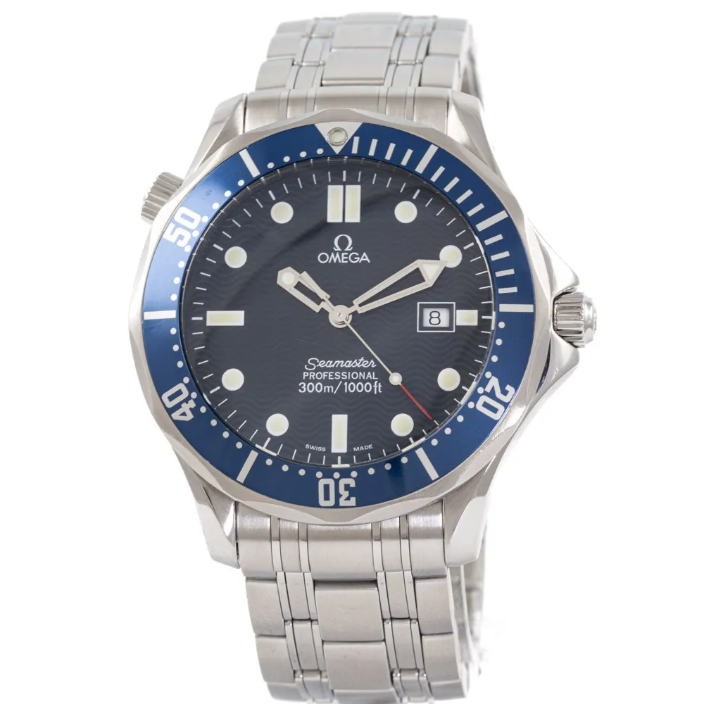 Omega Seamaster Diver 300M 25418000 41mm Stainless steel Blue