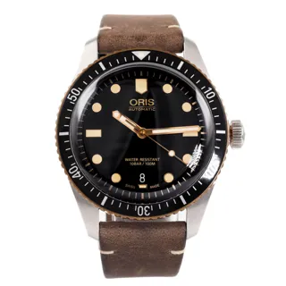 Oris Divers Sixty Five 733 7707 4354LS Stainless steel Black