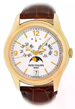 Patek Philippe Annual Calendar 5146J 39mm Yellow gold Champagne