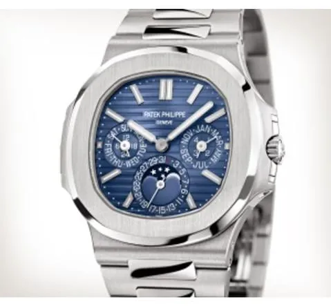 Patek Philippe Nautilus 5740/1G-001 40mm White gold Blue