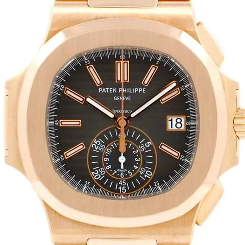 Patek Philippe Nautilus 5980/1R-001 40.5mm Rose gold Black 1