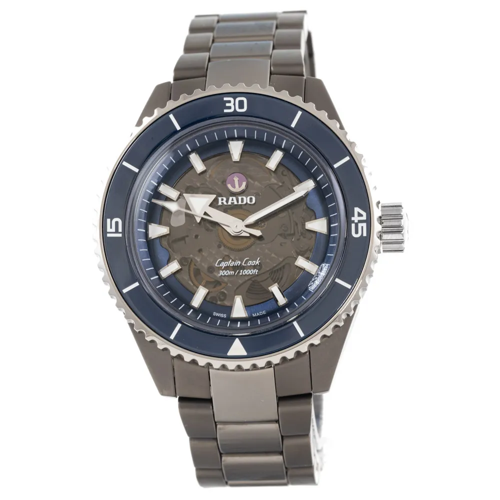 Rado Captain Cook R32128202 43mm Ceramic Blue