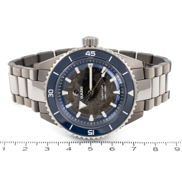 Rado Captain Cook R32128202 43mm Ceramic Blue 4