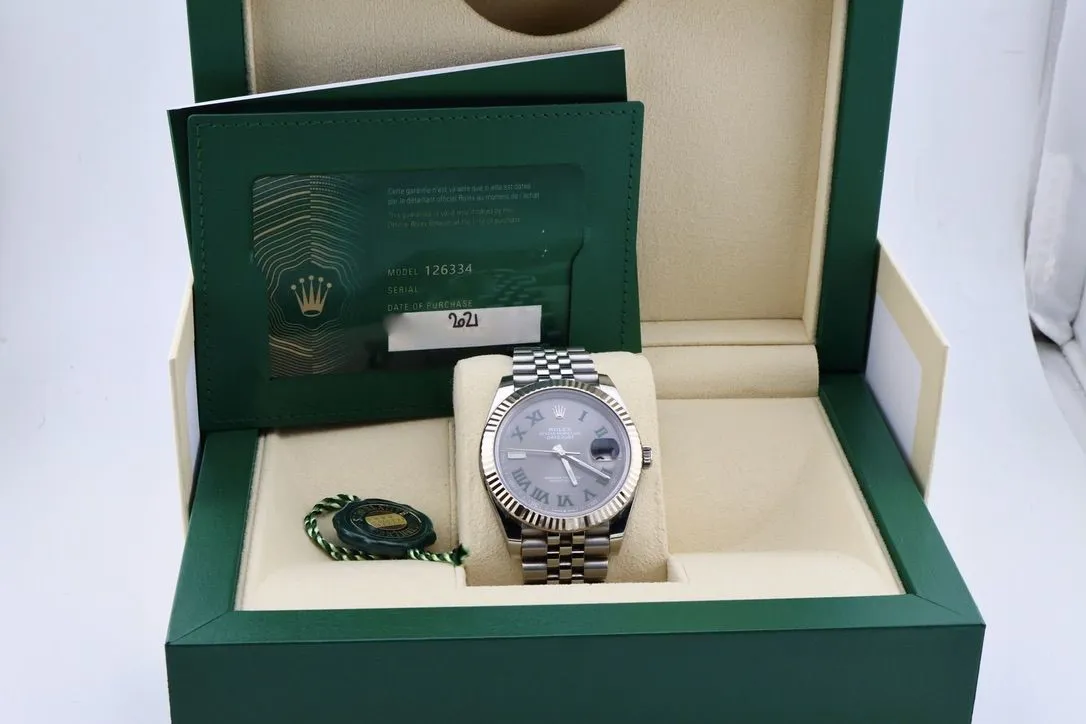 Rolex Datejust 126334 41mm Stainless steel Gray 12