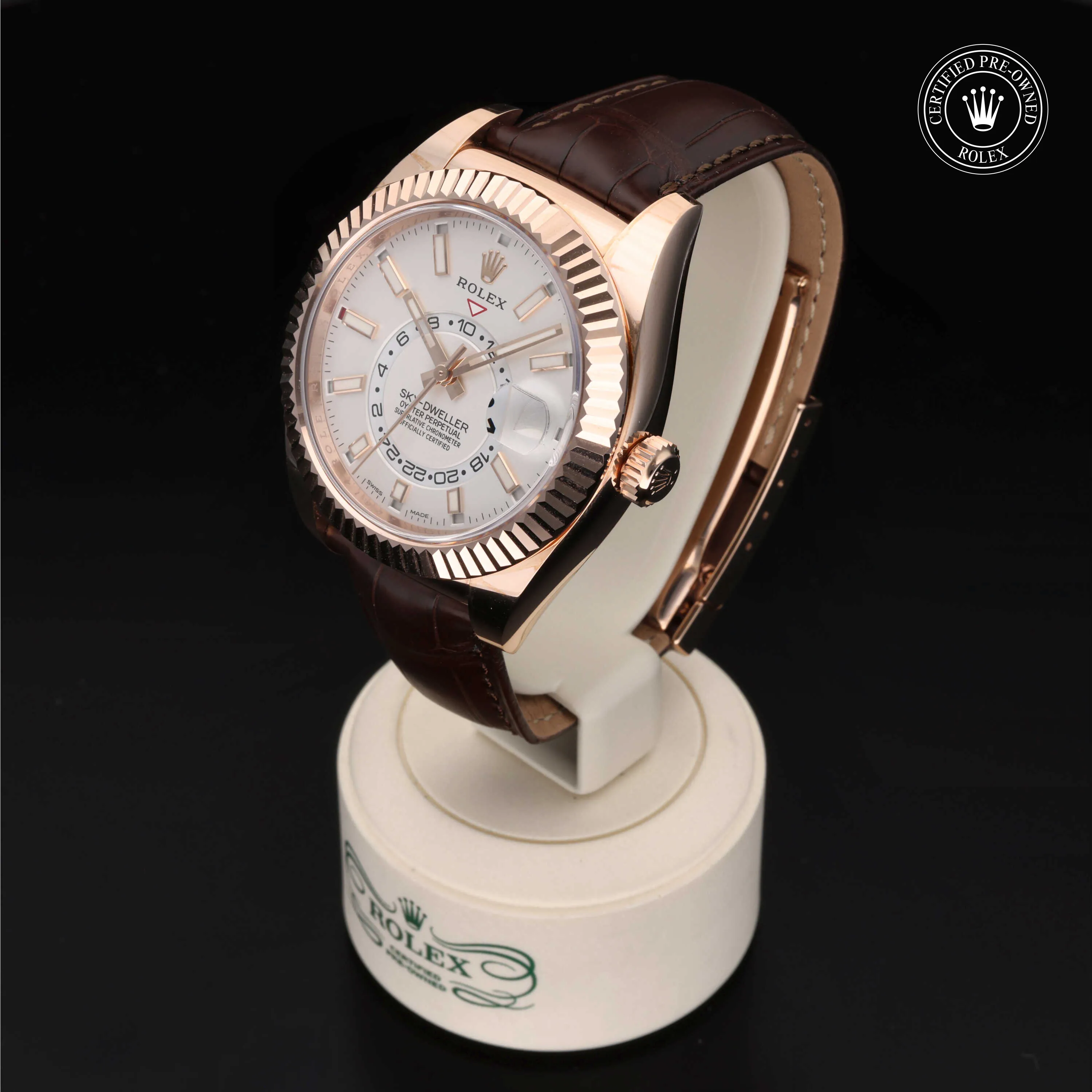 Rolex Sky-Dweller 326135 42mm Rose gold White 2