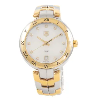 TAG Heuer Link WAT1353.BB0962 Yellow gold and Stainless steel White