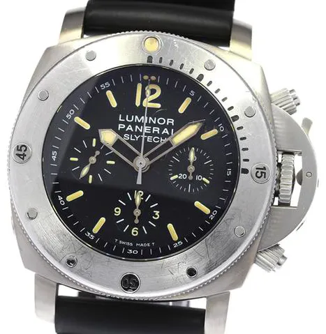 Panerai Luminor Submersible 1950 Chrono Slytech PAM 00202 47mm Titanium Black