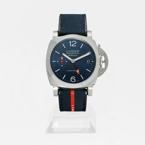 Panerai Luminor PAM01404 44mm Stainless steel Blue