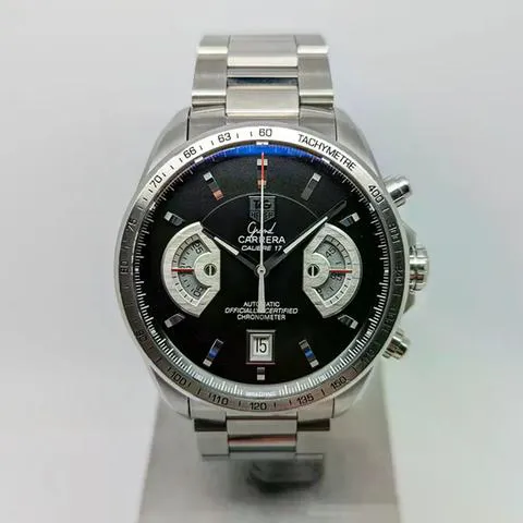 TAG Heuer Grand Carrera CAV511A.BA0902 43mm Stainless steel Black