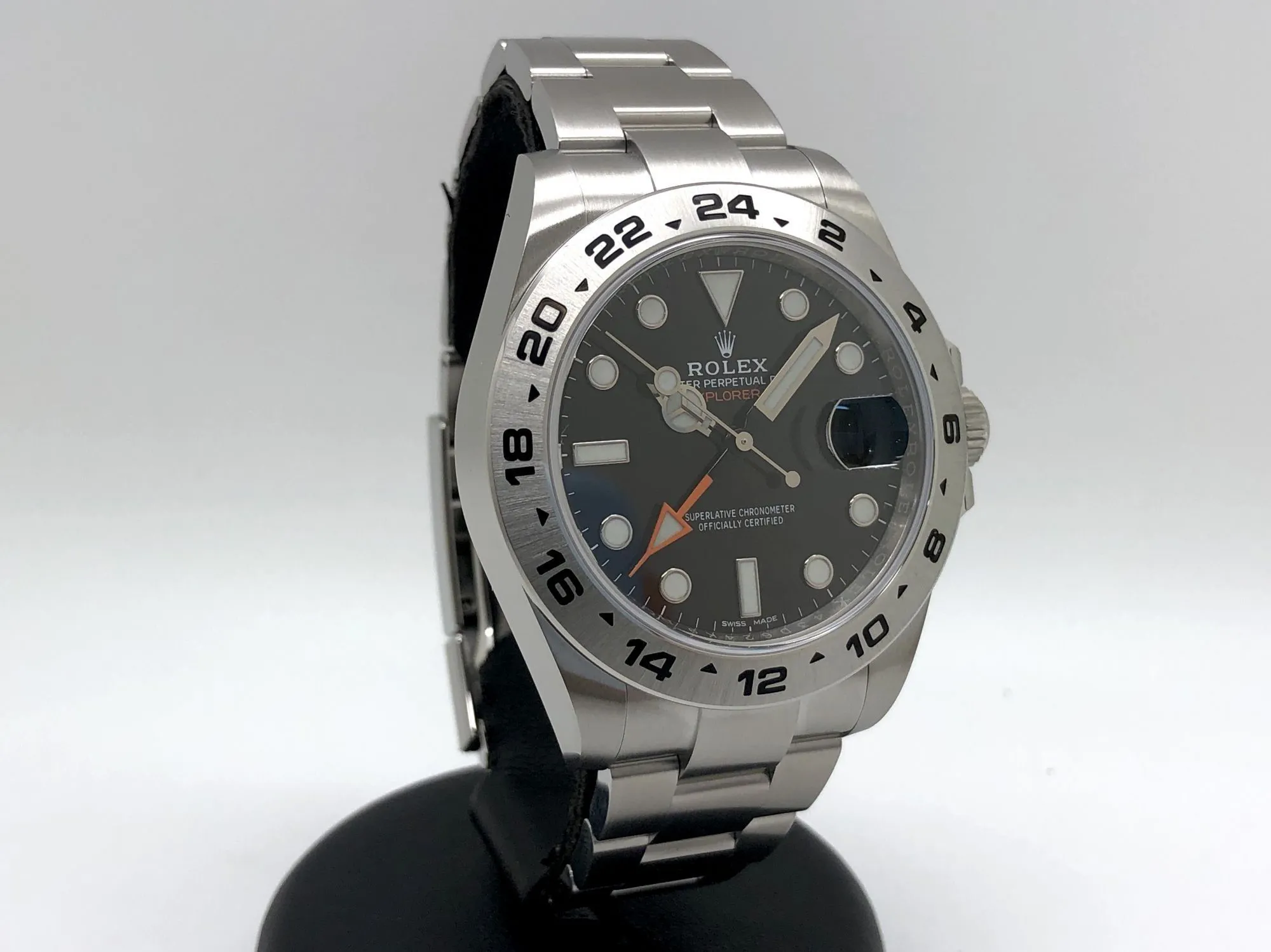 Rolex Explorer II 216570 42mm Stainless steel Black