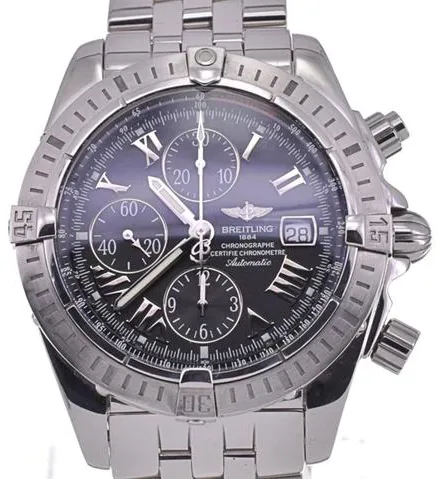 Breitling Chronomat Evolution A13356 43mm Stainless steel Black