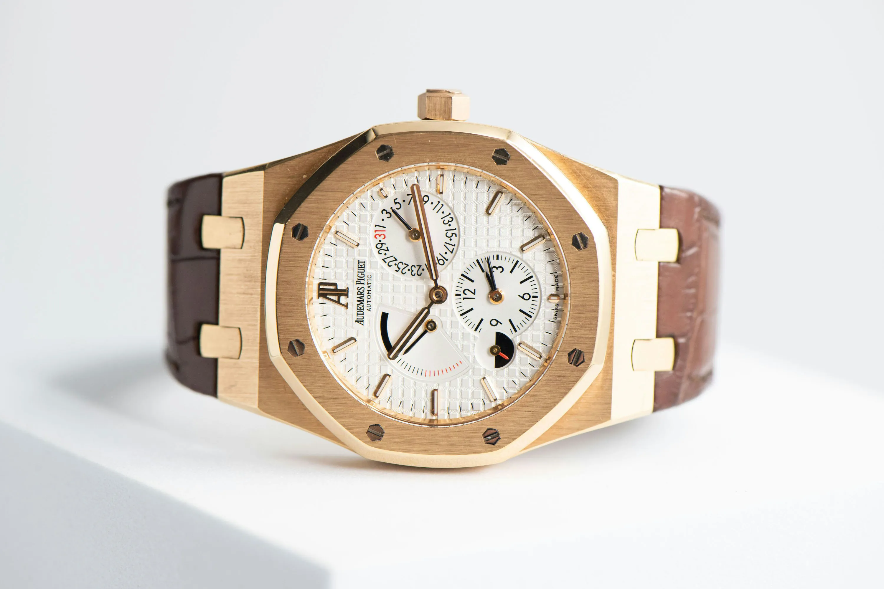 Audemars Piguet Royal Oak 26120OR.OO.D088CR.01 39mm Rose gold Silver