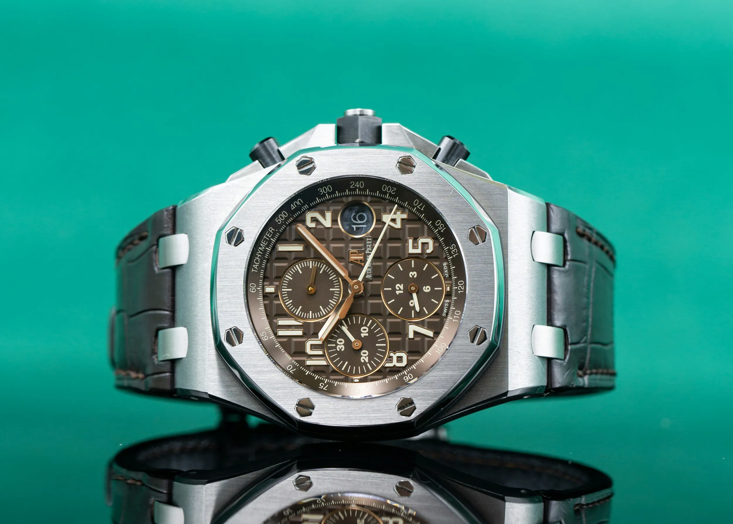 Audemars Piguet Royal Oak Offshore 26470ST.OO.A820CR.01 42mm Stainless steel Brown