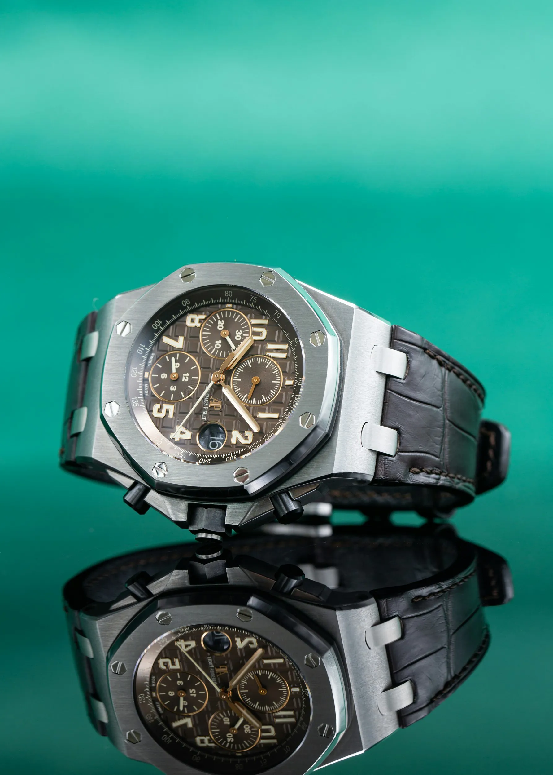 Audemars Piguet Royal Oak Offshore 26470ST.OO.A820CR.01 42mm Stainless steel Brown 9