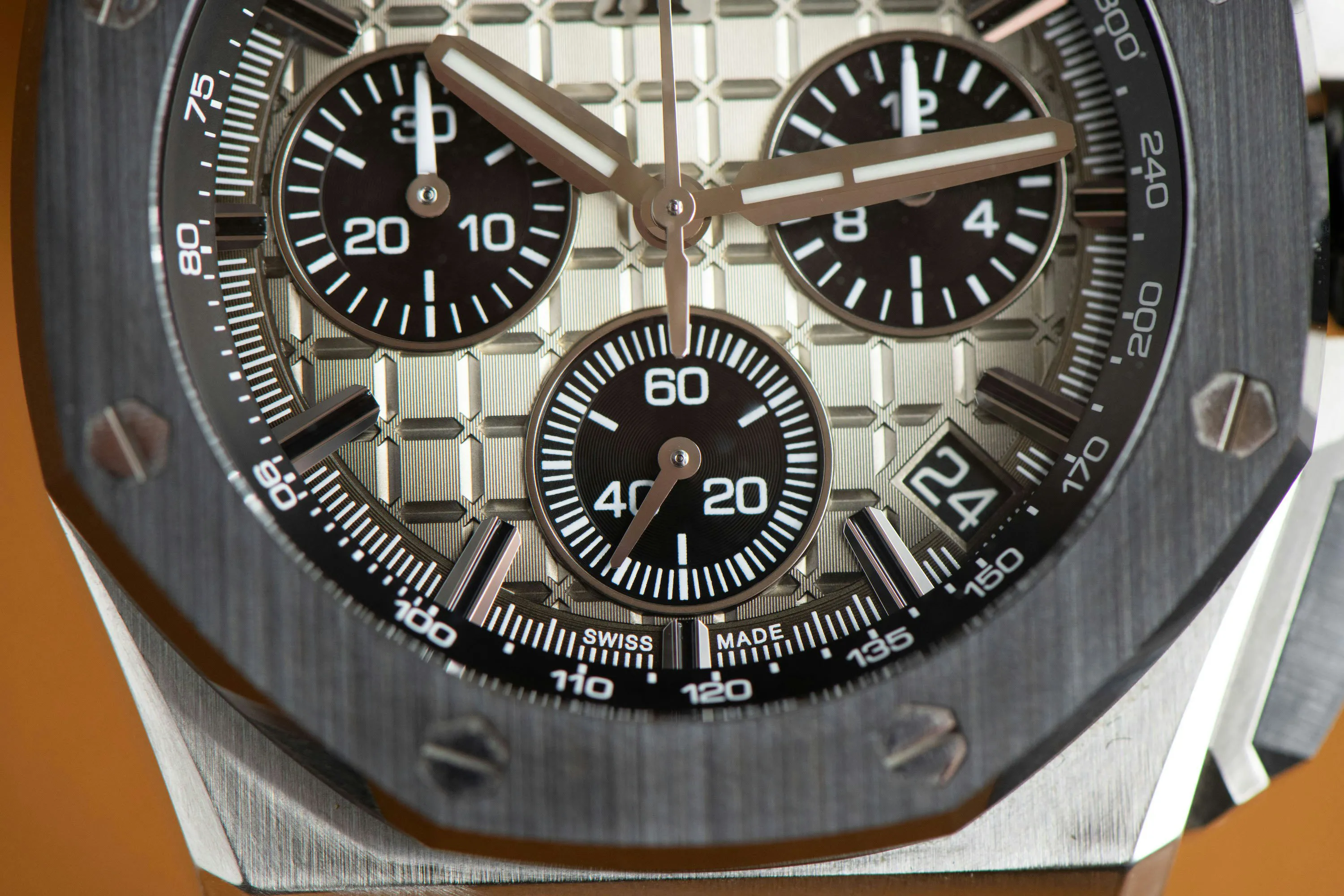 Audemars Piguet Royal Oak Offshore 26420SO.OO.A600CA.01 43mm Ceramic and Stainless steel Brown 8