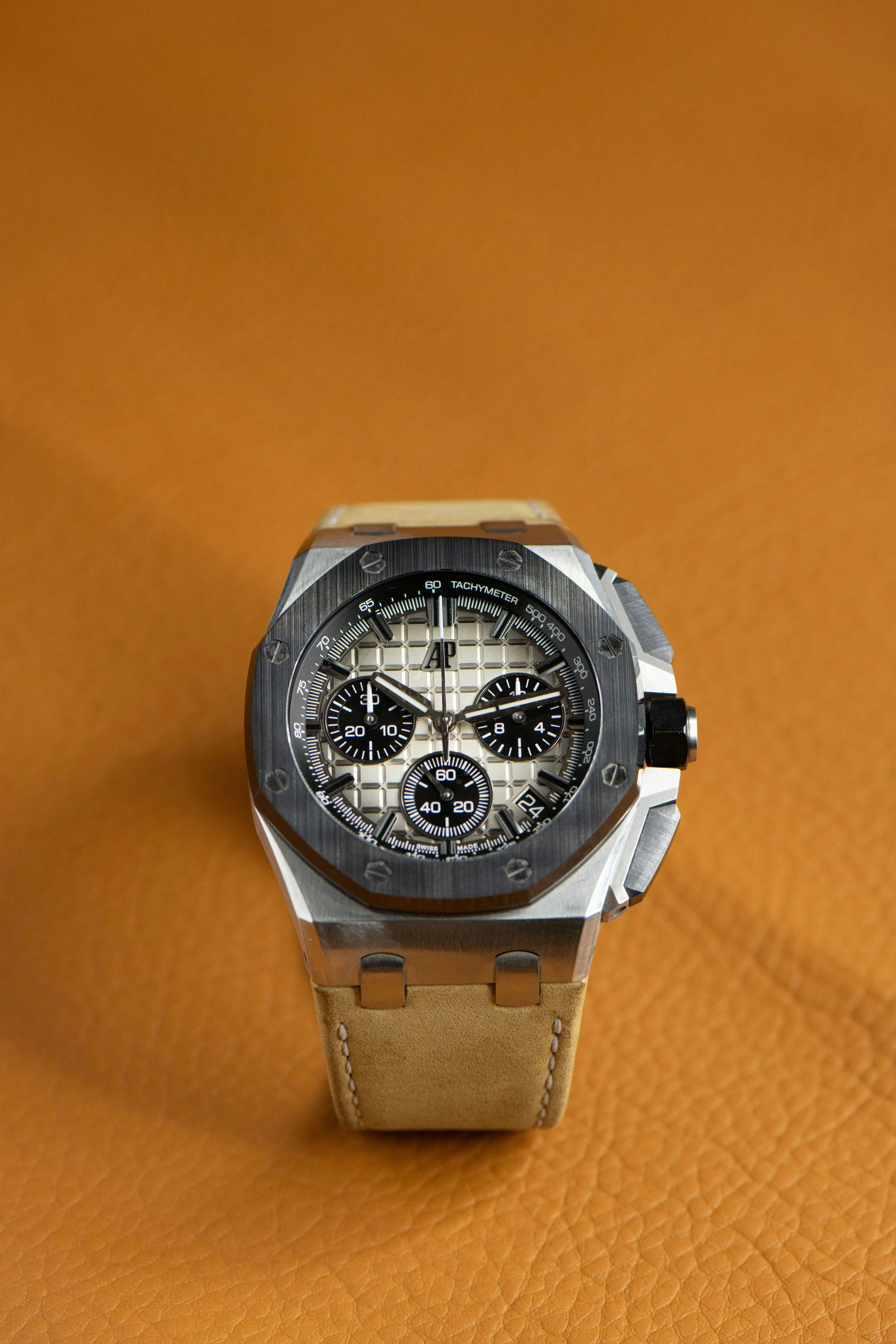 Audemars Piguet Royal Oak Offshore 26420SO.OO.A600CA.01 43mm Ceramic and Stainless steel Brown 12