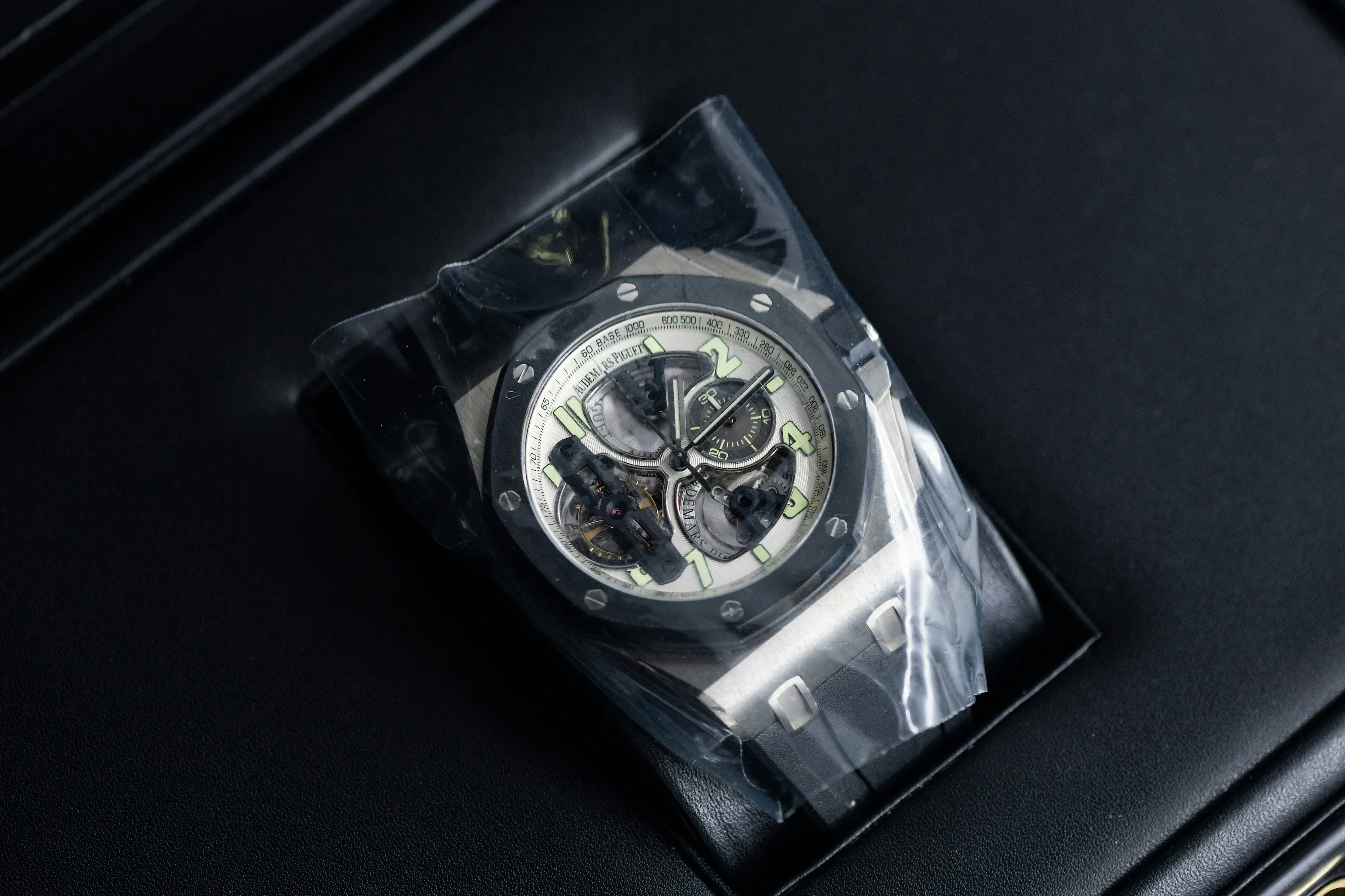 Audemars Piguet Royal Oak Offshore Tourbillon  26387IO.OO.D002CA.01 44mm Ceramic and Titanium Silver 4