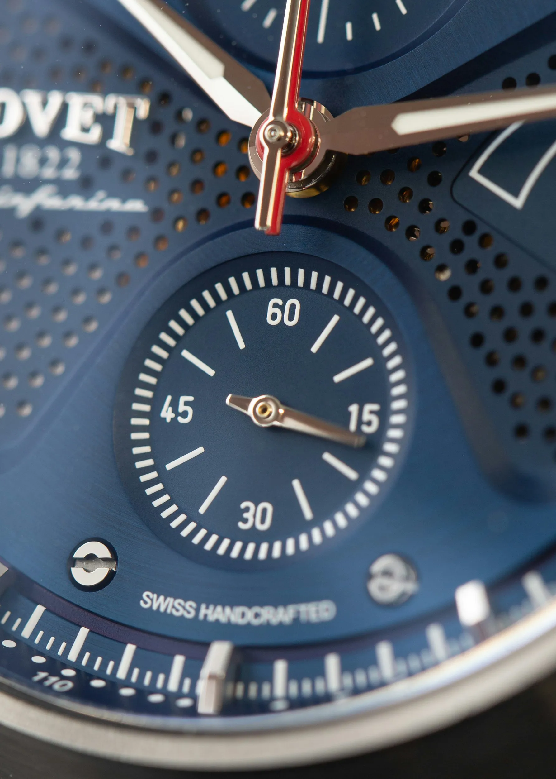 Bovet Sergio Split-Second SEPIN002 45mm Stainless steel Blue 12