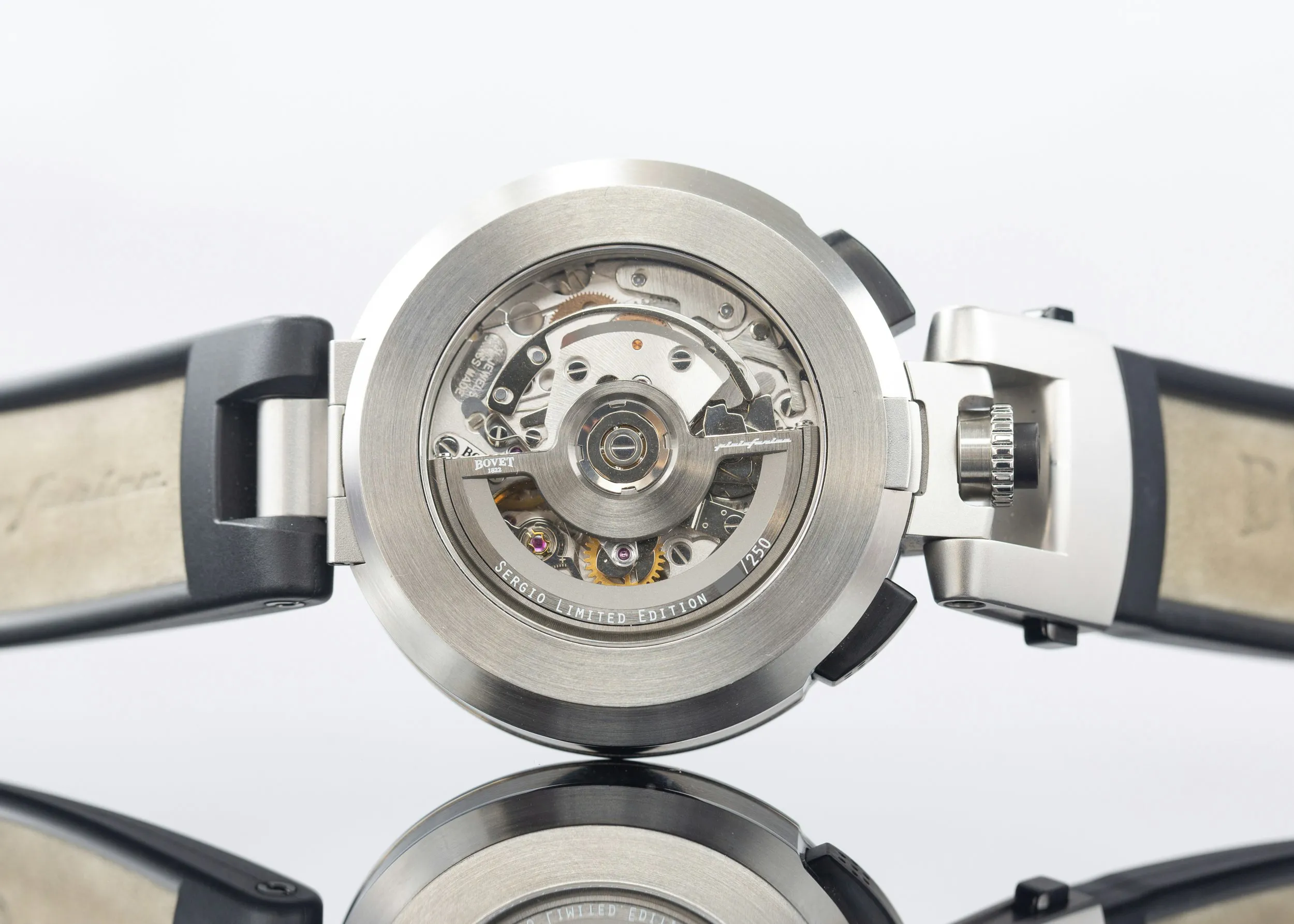 Bovet Sergio Split-Second SEPIN002 45mm Stainless steel Blue 21