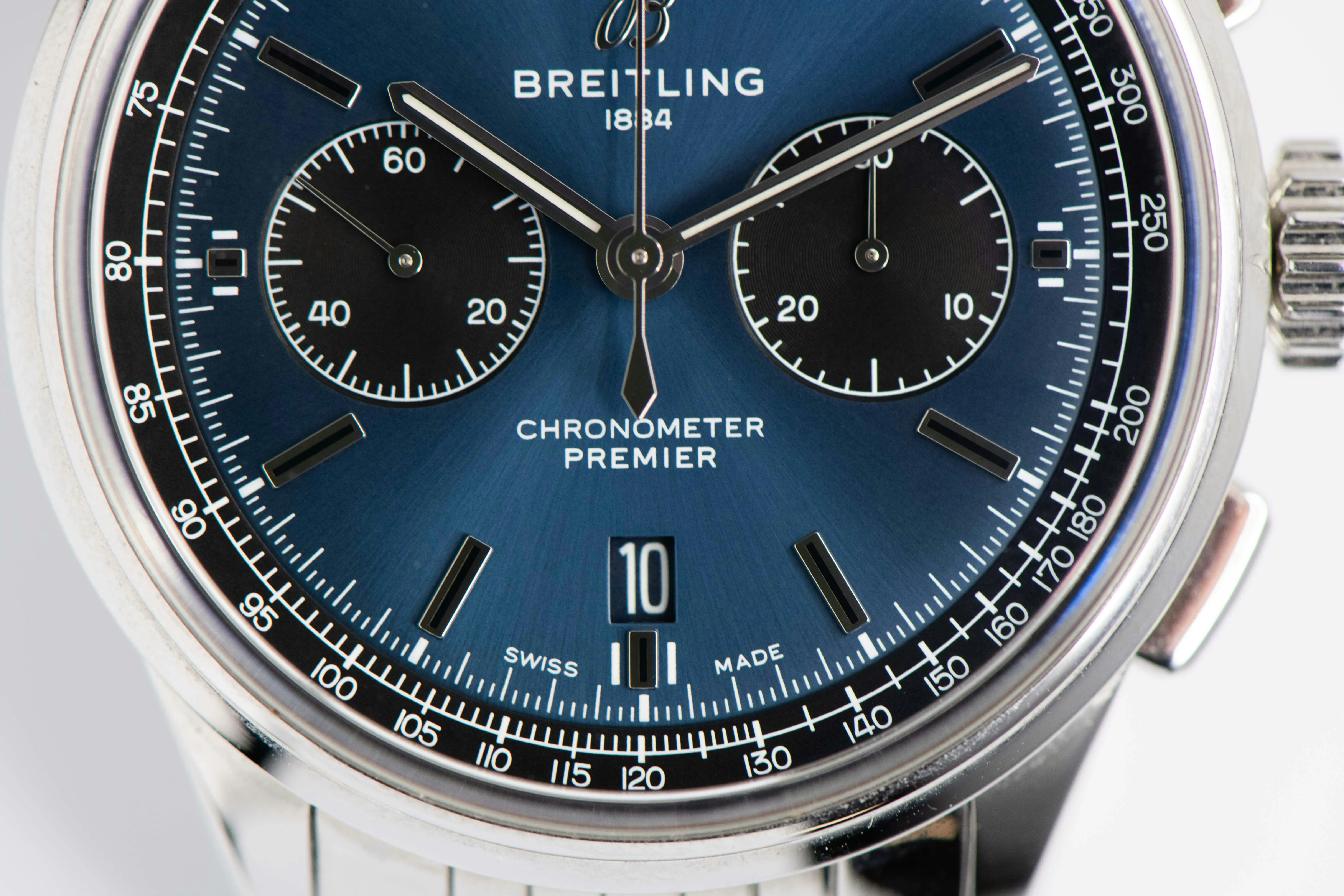 Breitling Premier AB0118A61C1A1 42mm Stainless steel Blue 2