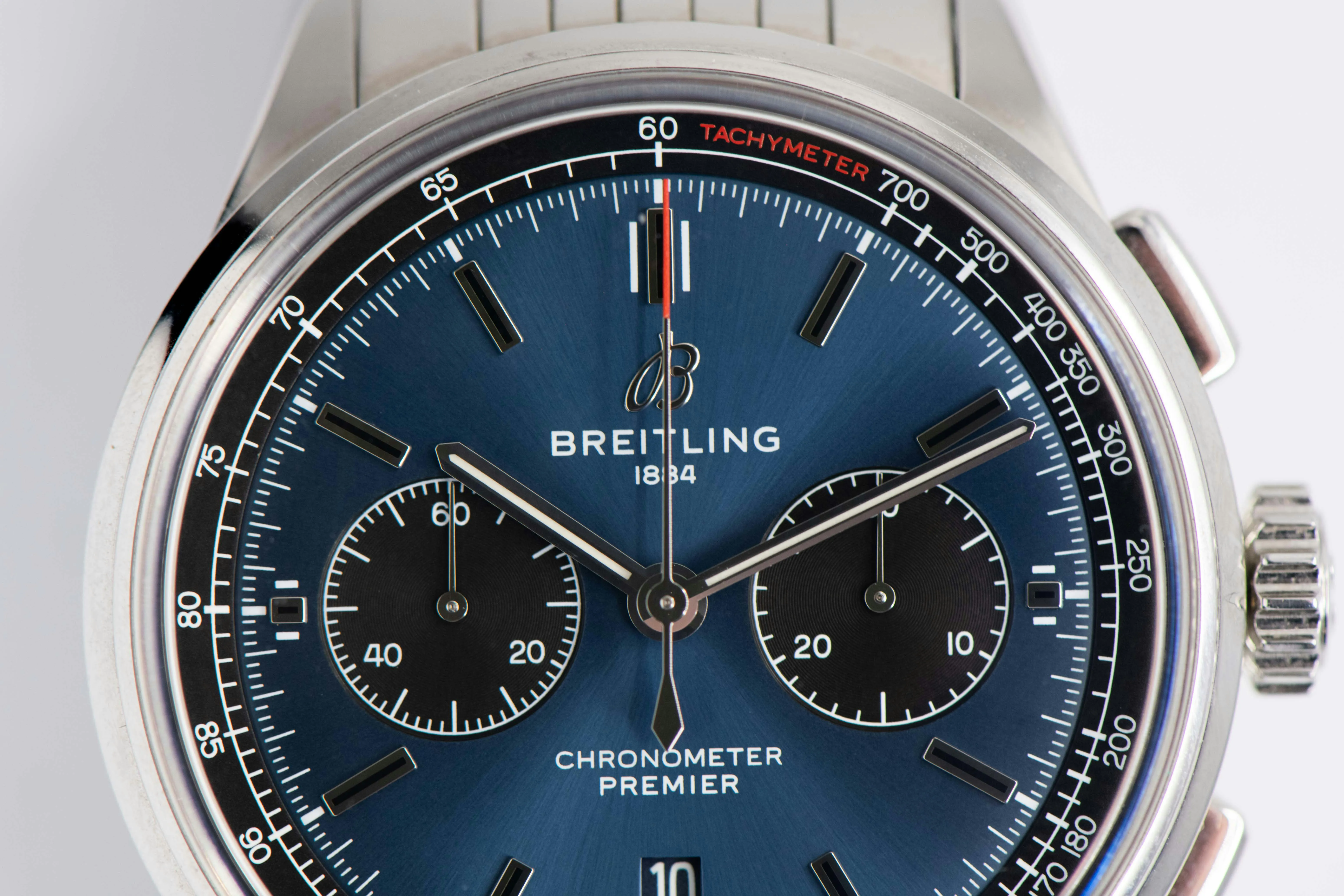 Breitling Premier AB0118A61C1A1 42mm Stainless steel Blue 3