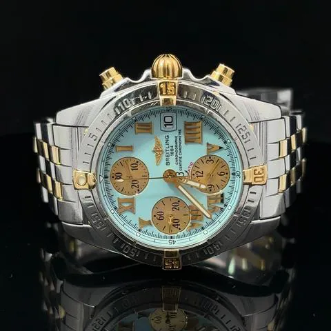 Breitling Cockpit B13358 39mm Yellow gold and Stainless steel Blue 4