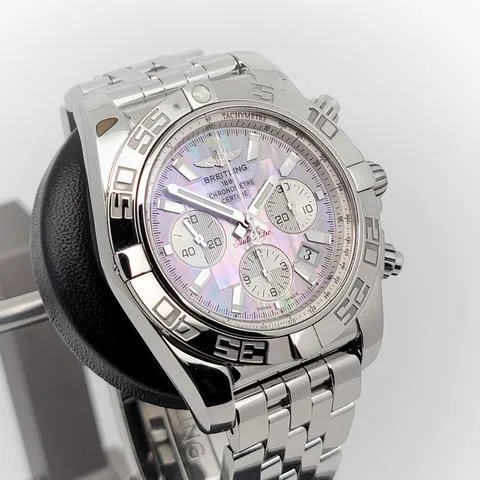 Breitling Chronomat 44 AB0110 44mm Stainless steel Mother-of-pearl 3