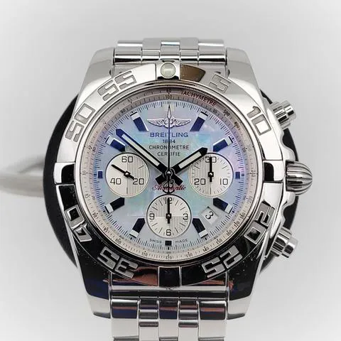 Breitling Chronomat 44 AB0110 44mm Stainless steel Mother-of-pearl 4