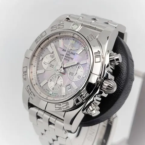 Breitling Chronomat 44 AB0110 44mm Stainless steel Mother-of-pearl 5