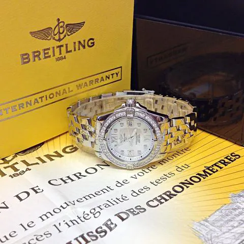 Breitling Galactic A71356 32mm Stainless steel Mother-of-pearl 2