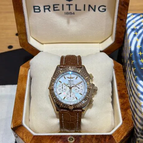 Breitling Crosswind Special 44mm Yellow gold Mother-of-pearl 5