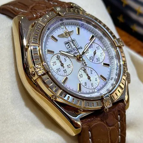 Breitling Crosswind Special 44mm Yellow gold Mother-of-pearl 7