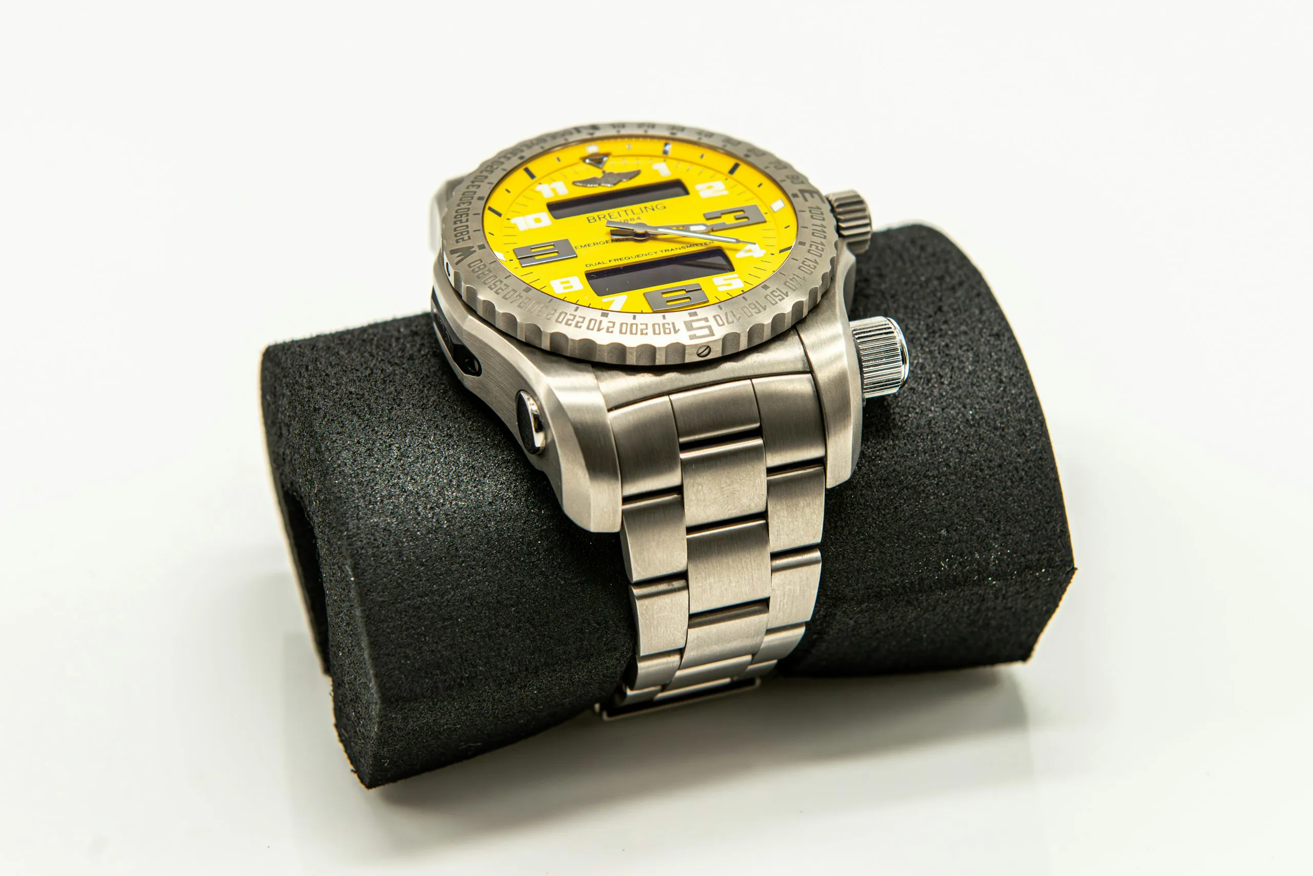 Breitling Emergency E76325 51mm Titanium Yellow 1