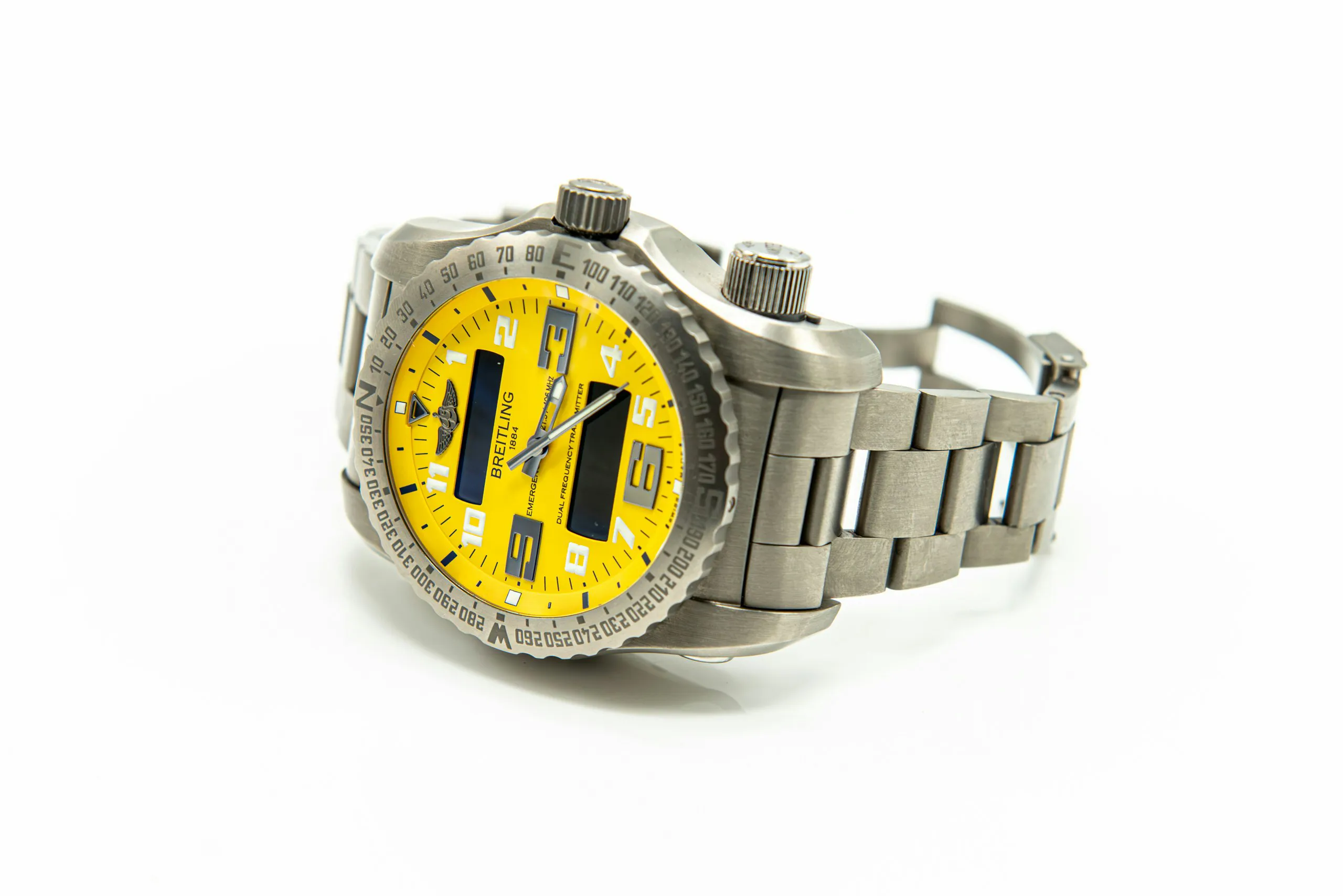 Breitling Emergency E76325 51mm Titanium Yellow 2